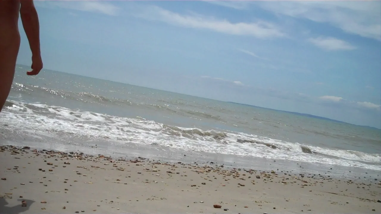 Naked swim, Hampshire UK