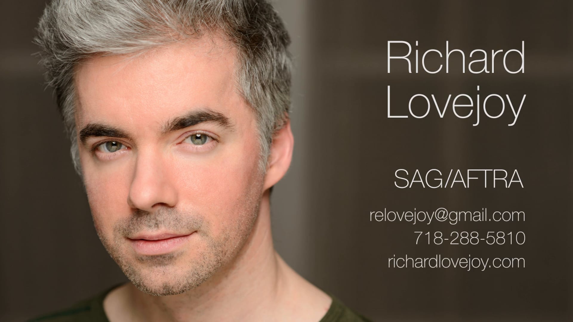 Actor Reel - Richard Lovejoy