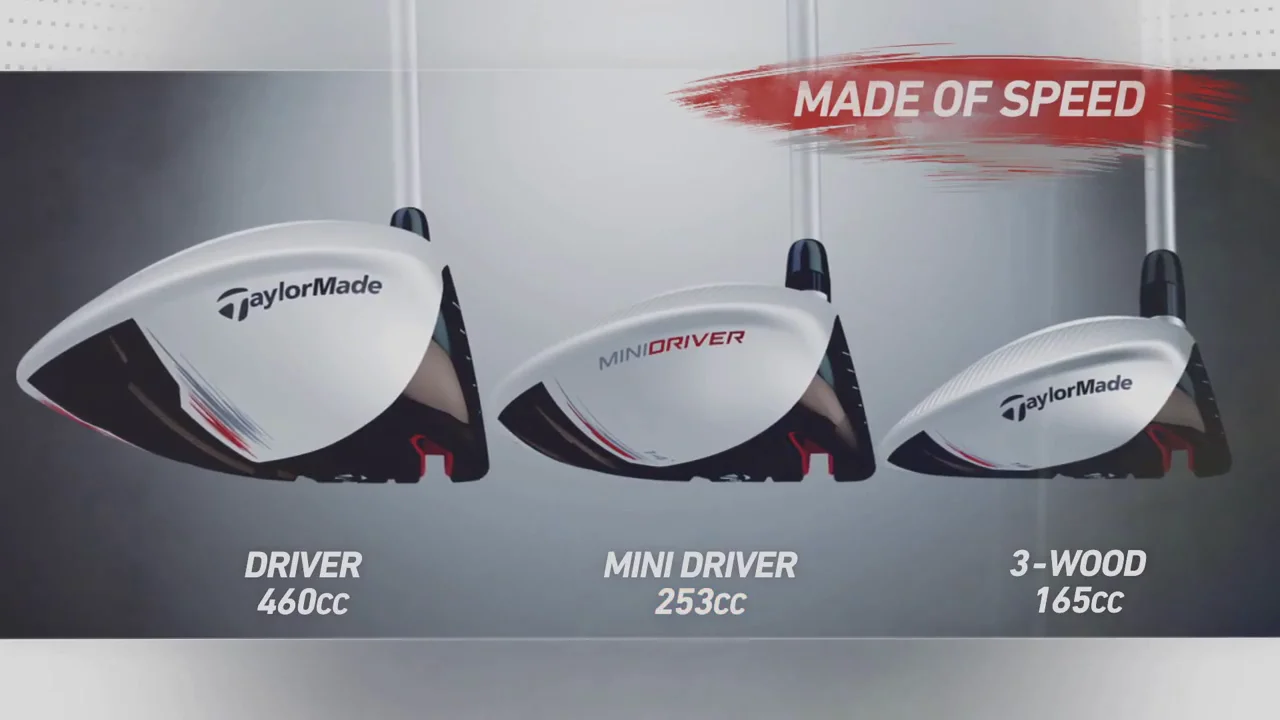 TaylorMade AeroBurner Mini Driver at InTheHoleGolf.com