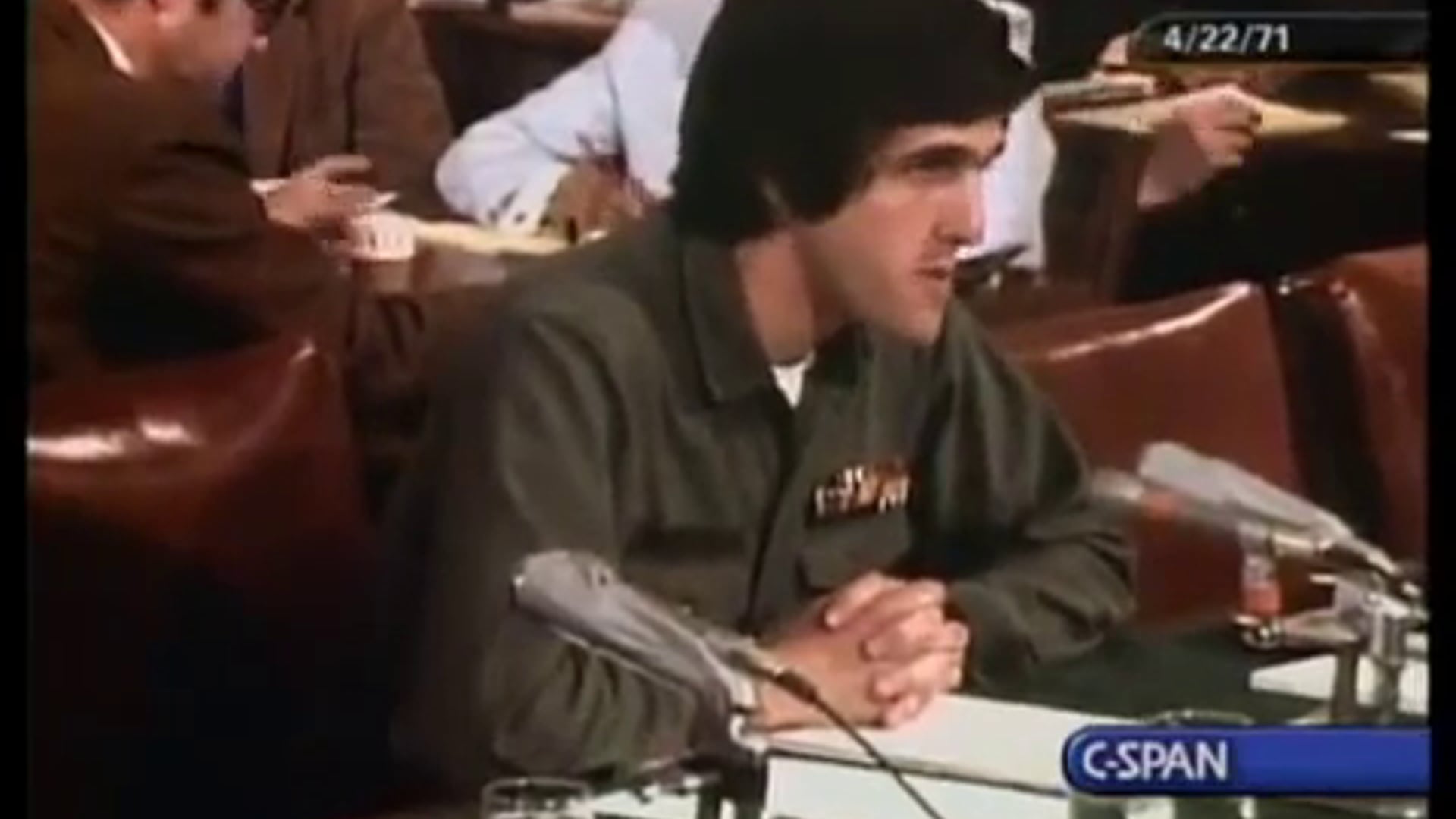 Vietnam War Hearing John Kerry Testimony - Vietnam Veterans Against the War (1971)