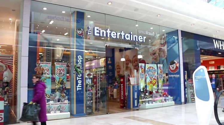 Westfield entertainer sale toy shop