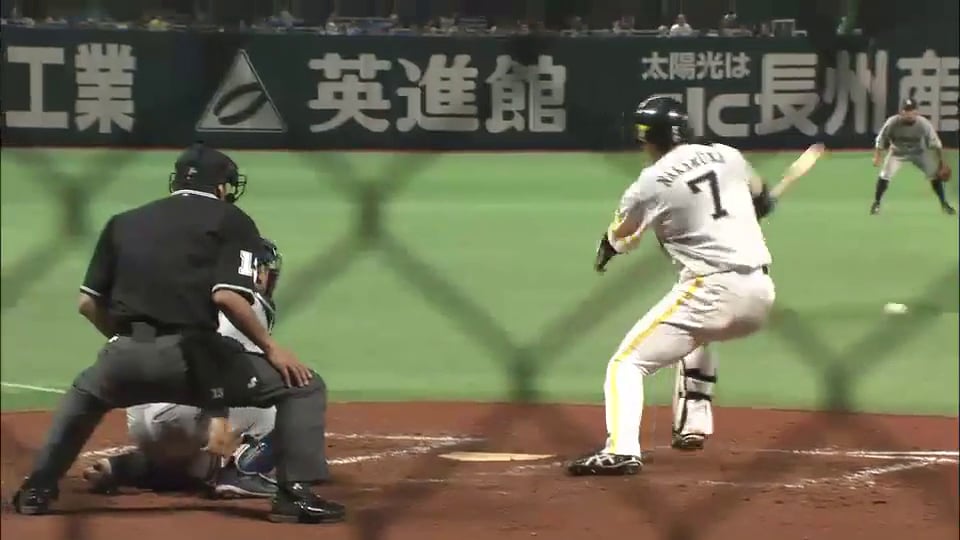 【8回裏】ホークス・中村晃 猛打賞の活躍で存在感を示す!!  2015/3/15 H-D