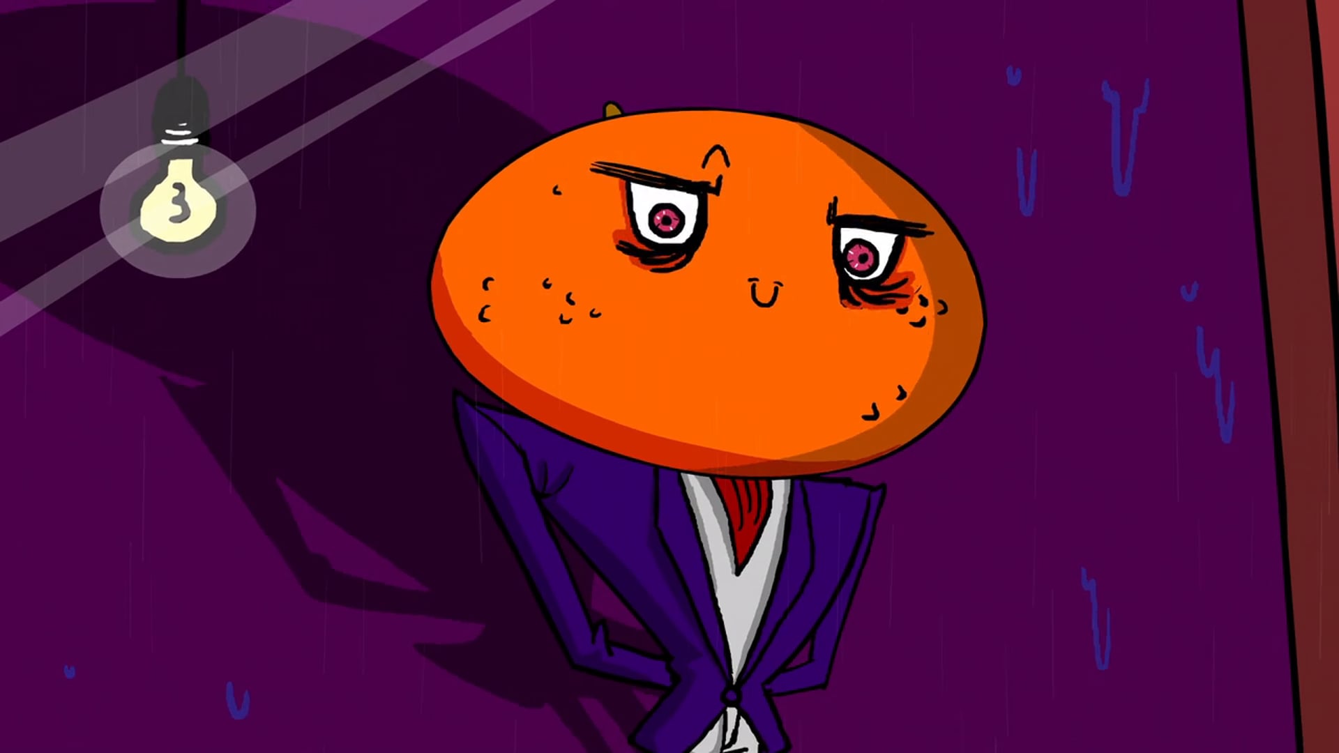 The Man with an Orange Head