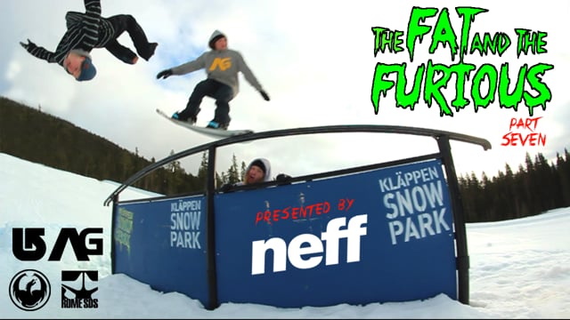 FAT FURIOUS part 7 Kläppen Snowpark – Presented by neff from Abbe Theo