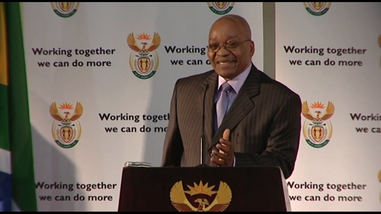 South Africa 2009 - Zuma Speaks out on Strikes