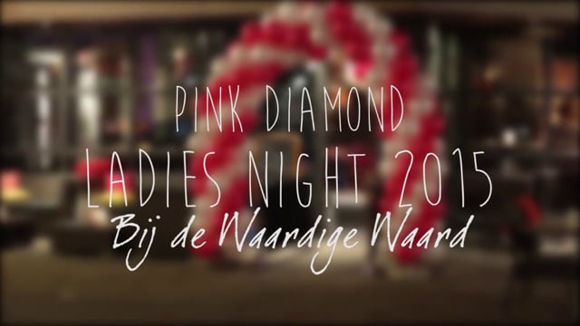Pink Diamond Ladies Night 2015 bij de Waardige Waard