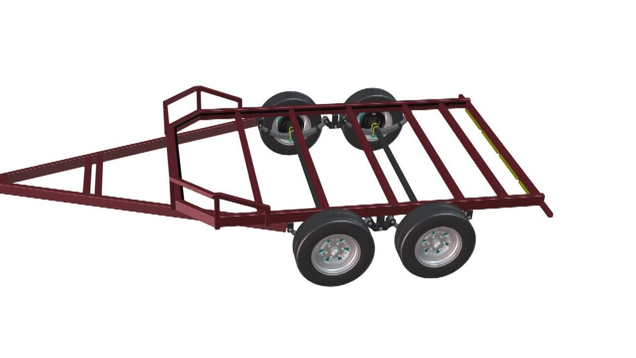 Tandem Quad Bike Mower Trailer Assembly Video Guide. on Vimeo
