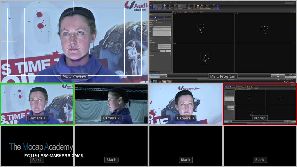 Lesa Gillespie Face Capture The Mocap Academy On Vimeo