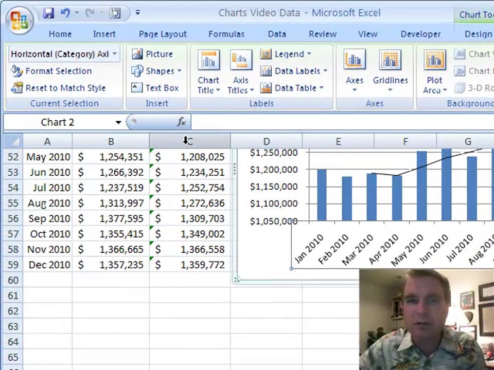 Excel Video 104 Moving Averages