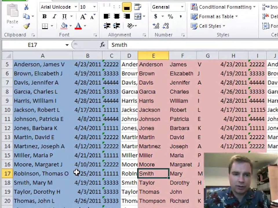 Excel Video 153 EXACT