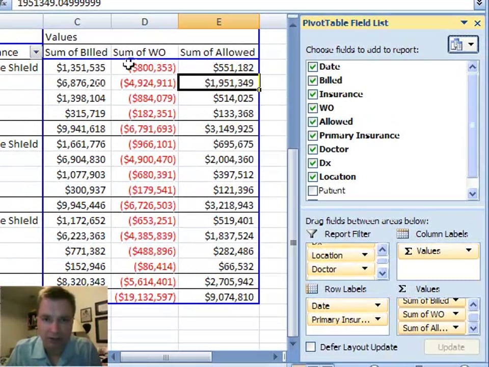 Excel Video 16 Pivot Table Calculated Fields