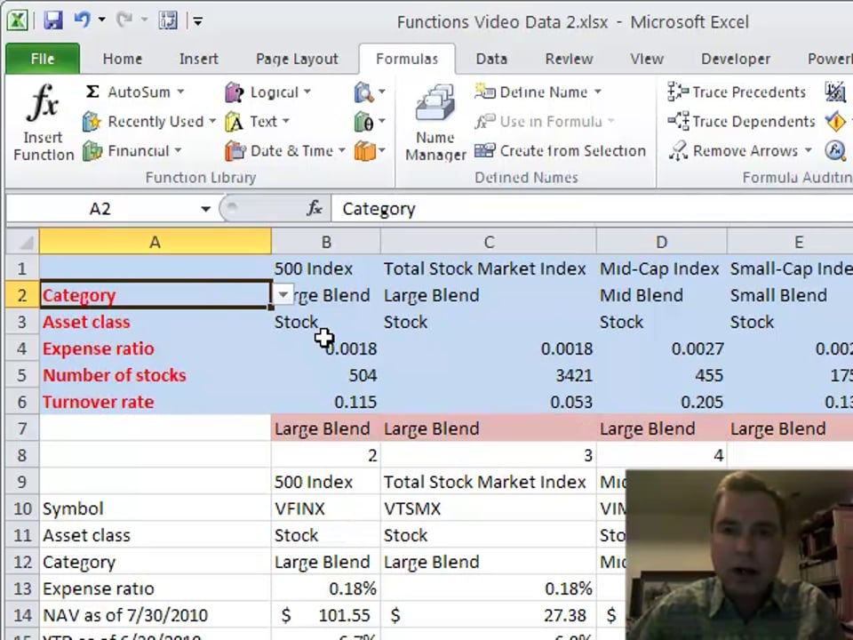 Excel Video 174 COLUMN with VLOOKUP