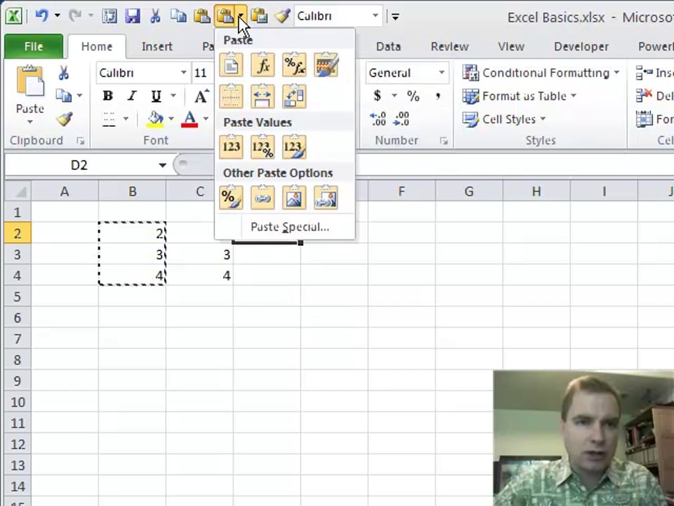 Basic Excel Navigation Moore Solutions Inc