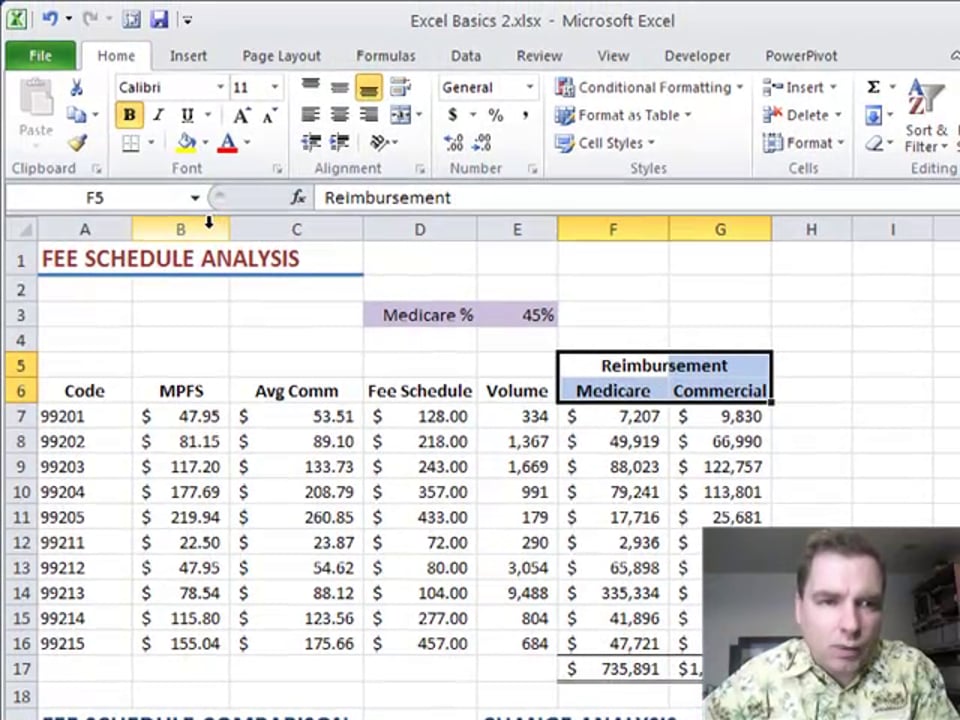 Excel Video 236 Hide and Unhide
