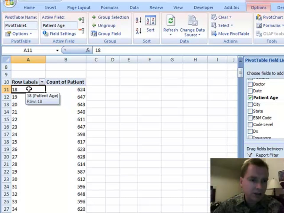 Excel Video 26 Grouping Numbers in Pivot Tables