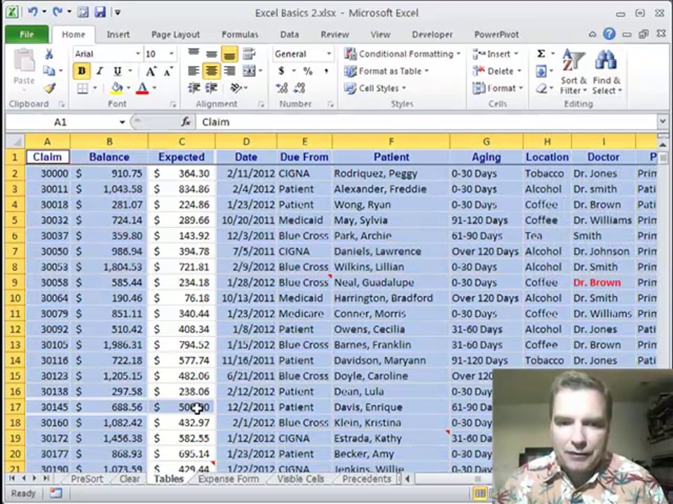 Excel Video 271 Go To and Go To Special