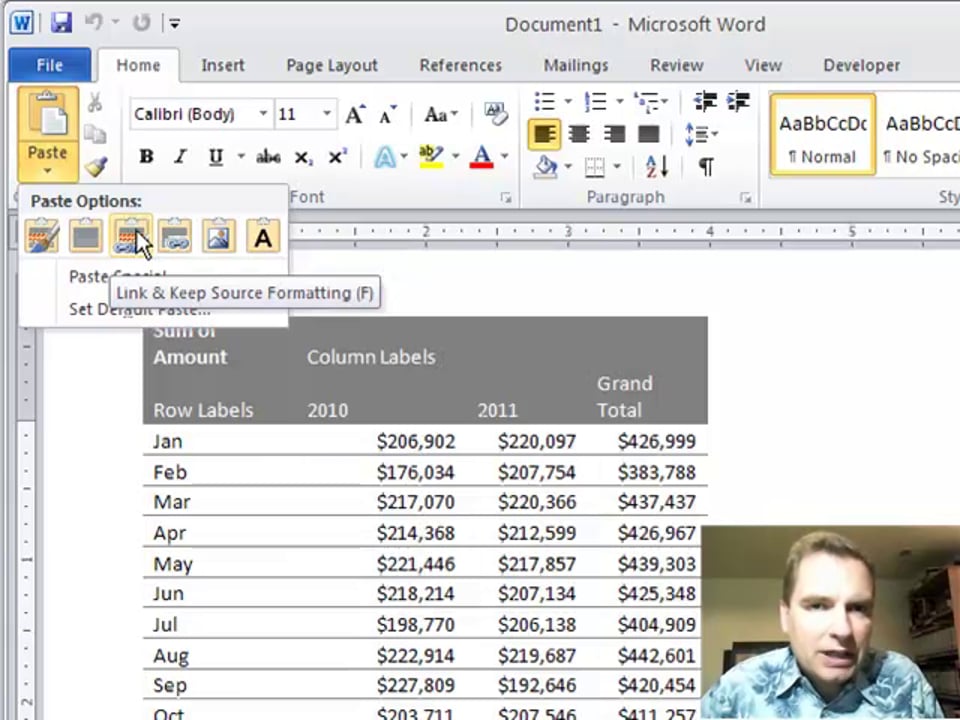 Excel Video 279 Excel and Word