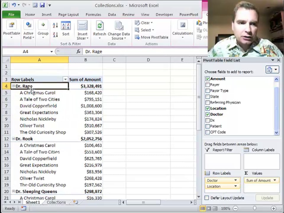 Excel Video 281 Pivoting Rows and Columns in a Pivot Table