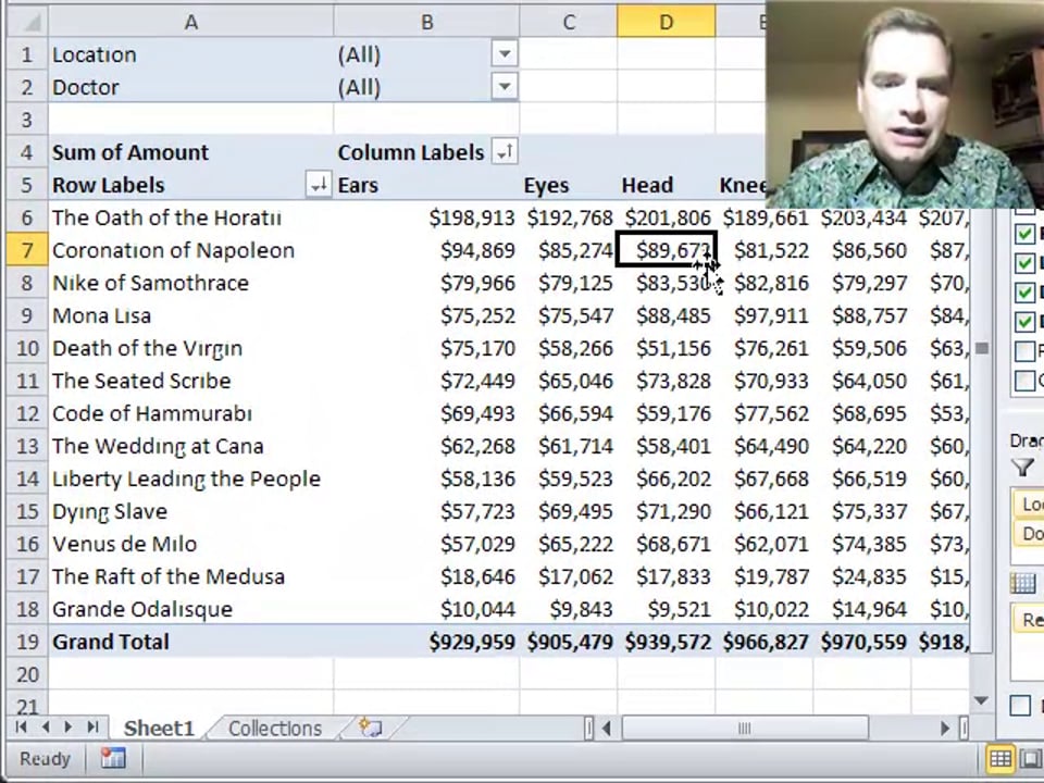 Excel Video 282 Sorting Pivot Table Data
