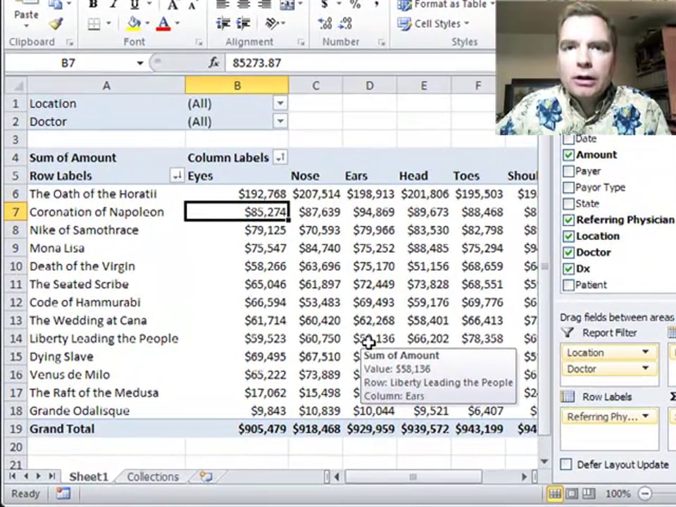 Excel Video 283 Manually Sorting Pivot Table Data