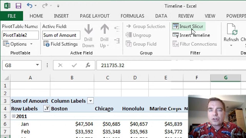 Excel Video 378 Timelines Part 1