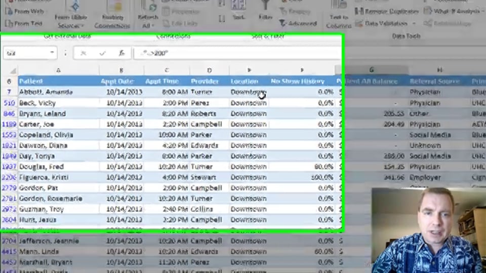 Excel Video 389 Advanced Filtering Part 2