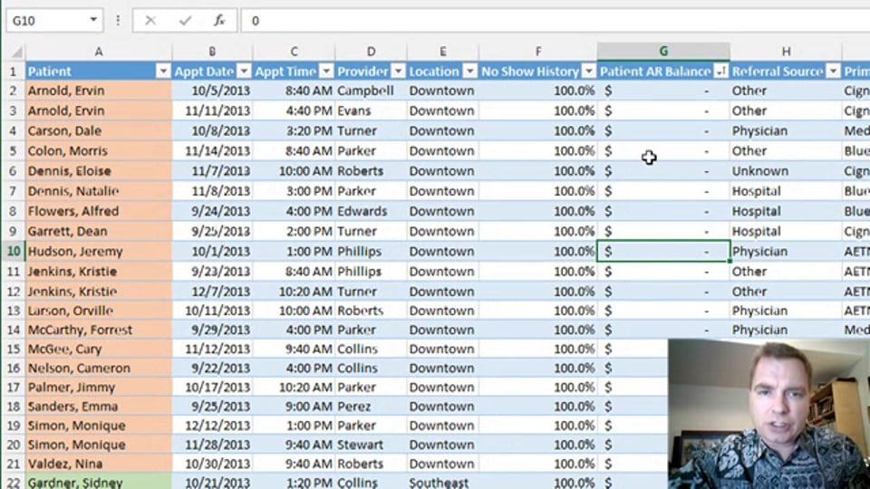 Excel Video 383 Manual Filtering in Tables