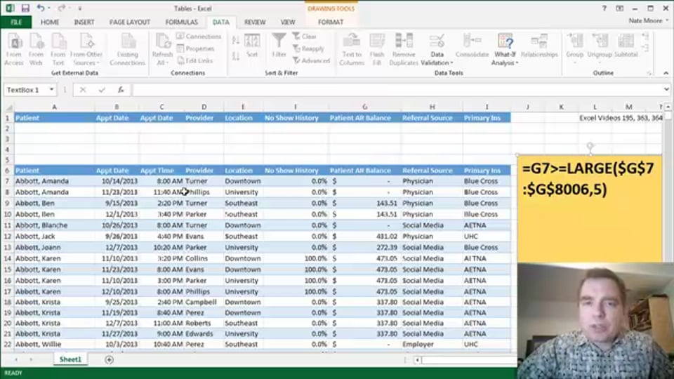 Excel Video 392 Advanced Filtering Part 5