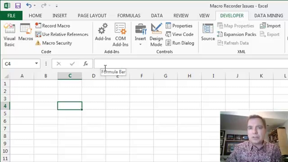 Excel Video 407 Adding Macros to the Quick Access Toolbar and Ribbon