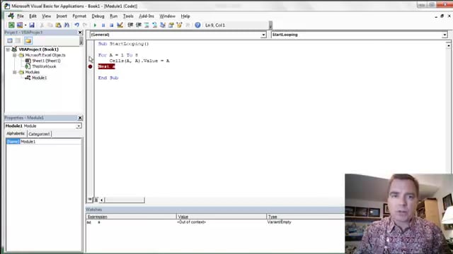 Excel Video 423 Introducing Loops