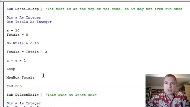 Excel Video 429 Do While Loops