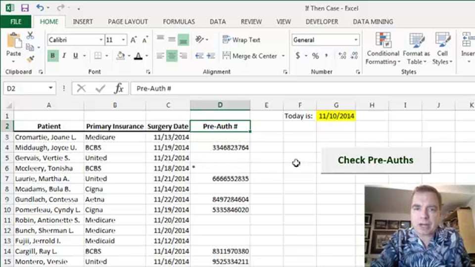 Excel Video 435 If Statements