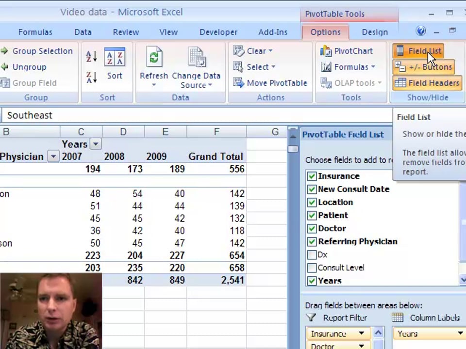 Excel Video 5 Grouping Text in Pivot Tables