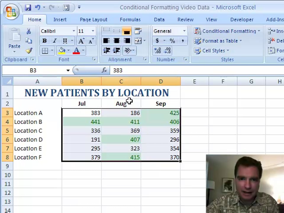Excel Video 59 Manage Conflicting Rules