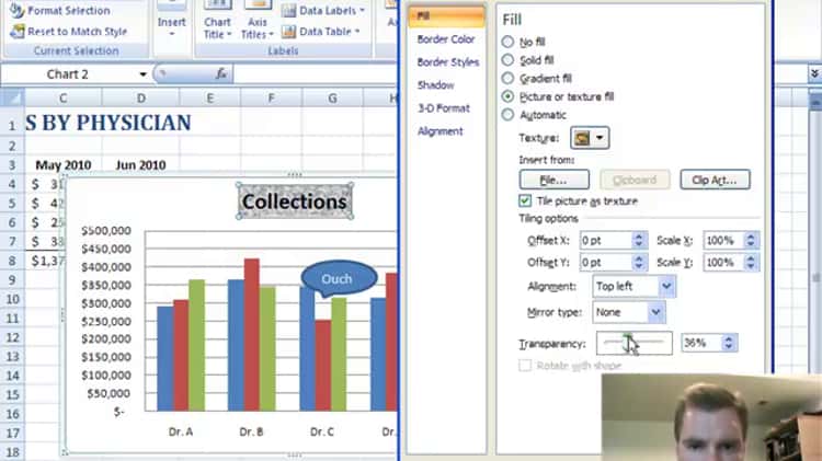 Excel Video 74 Chart Titles on Vimeo