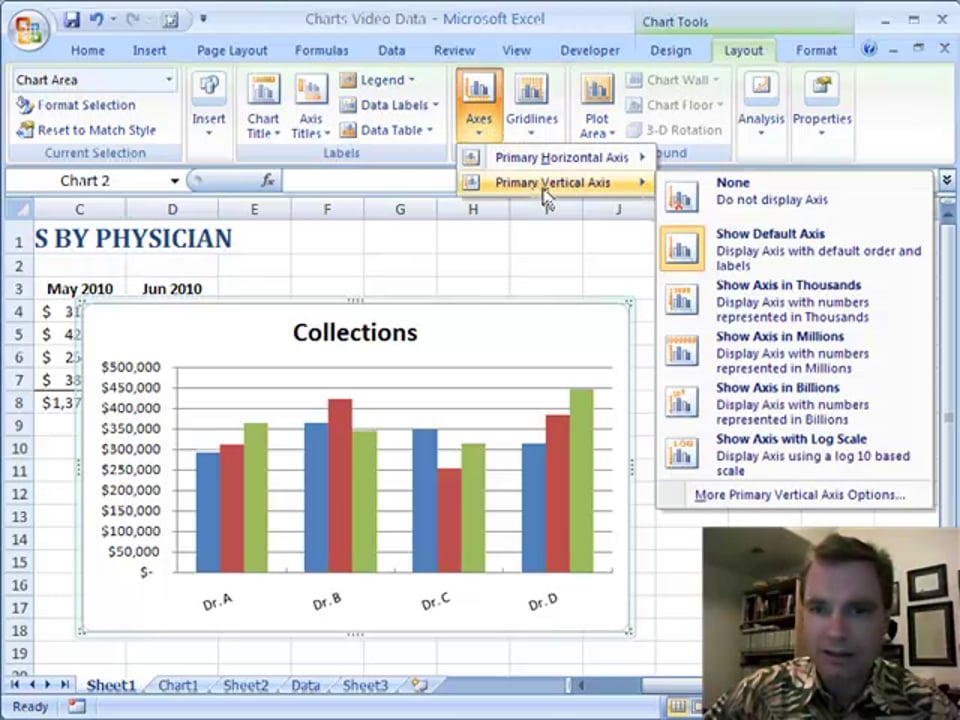 Excel Video 80 Vertical Axis Options