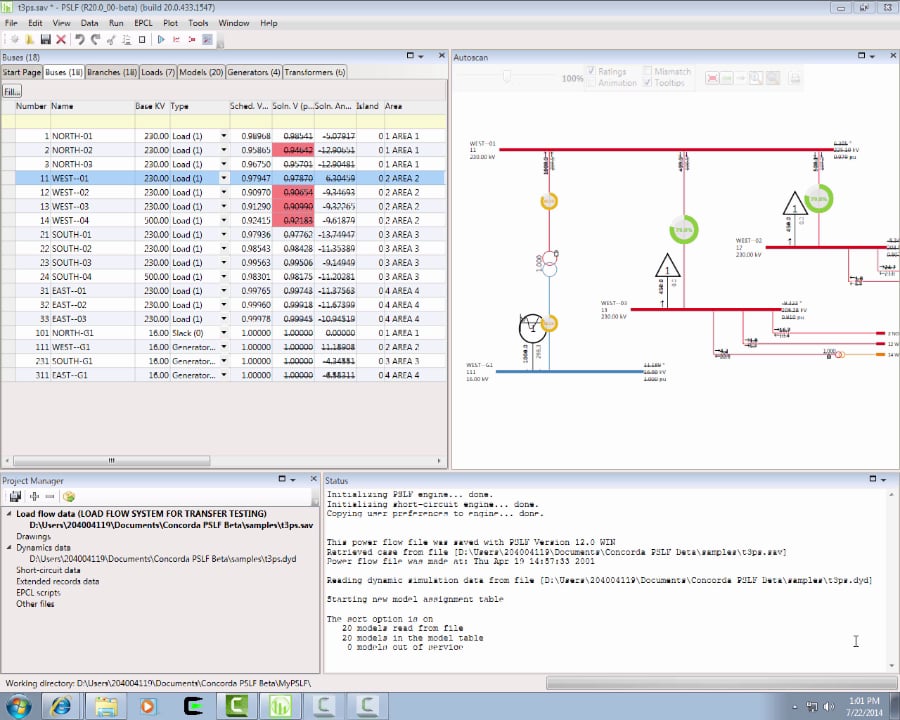 GE PSLF Webinars and Instructional Videos - PSLF V20 Creating Projects ...