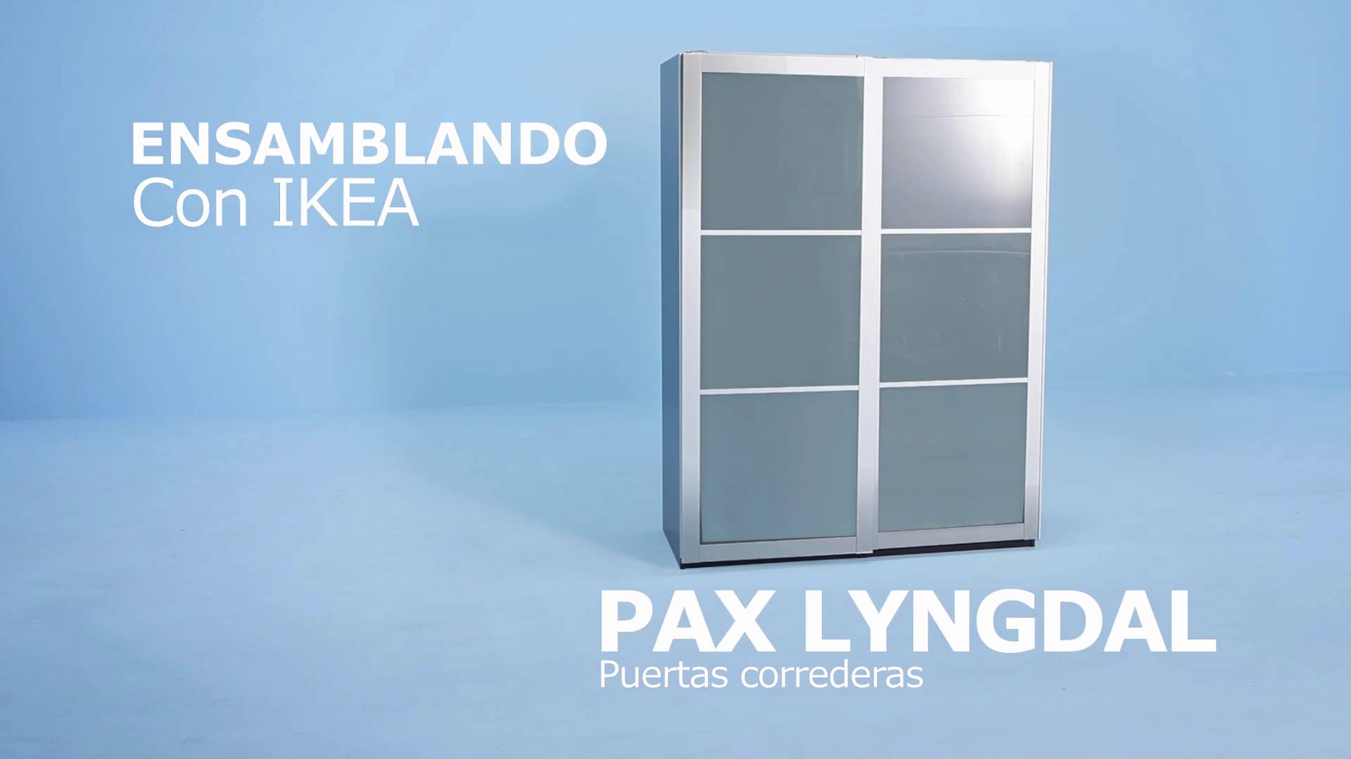 Paso a paso con IKEA. PAX LYNGDAL Puertas correderas on Vimeo