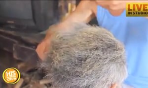 Ancient Chinese Hair Cutting Technique Uses Hot Metal Rods