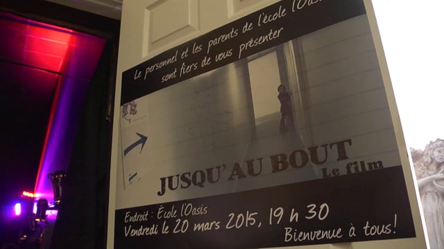 Reportage : Premi&egrave;re du documentaire "Jusqu'au bout" (Zone 23 mars 2015 p.02)