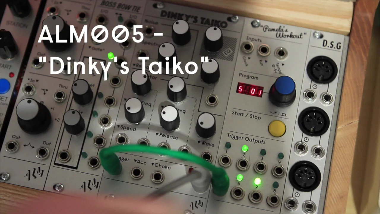 ALM Busy Dinky's Taiko— Clockface Modular ALM Busy Dinky's Taiko— Clockface Modular
