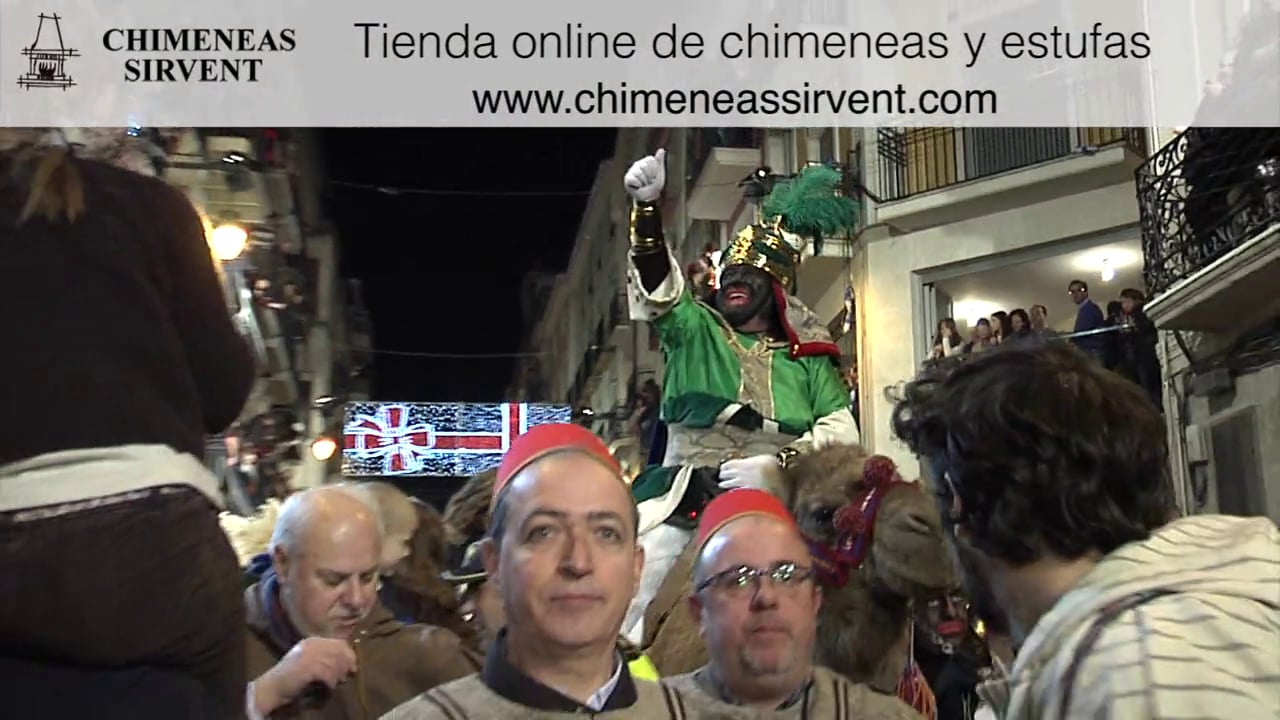 Video de la popuiar cabalgata de reyes magos de Alcoy de 2013