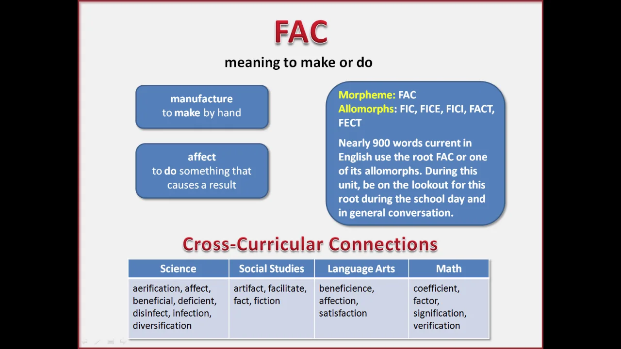 What is the outlet root word for conversation