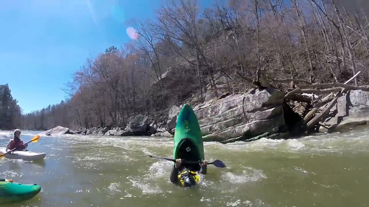Great 2 days Kayaking in Alabama on The Locust Fork River March 1314th