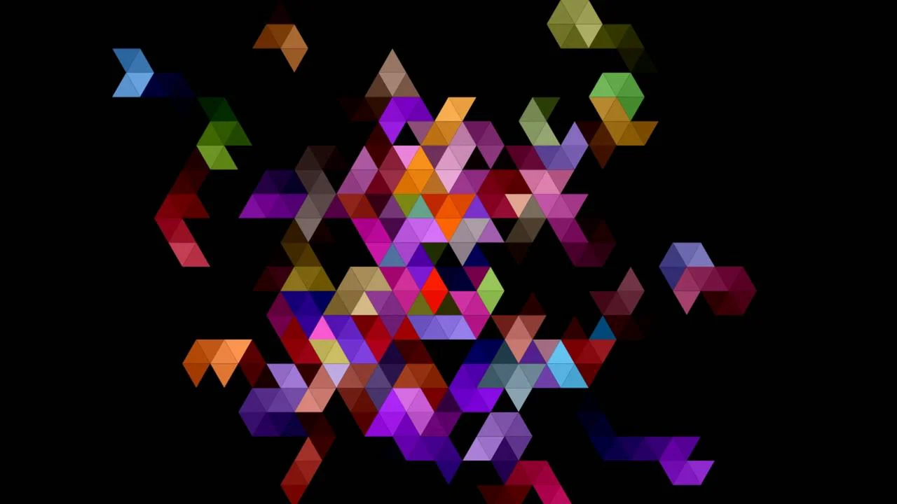 RandomWalk Triangles on Vimeo