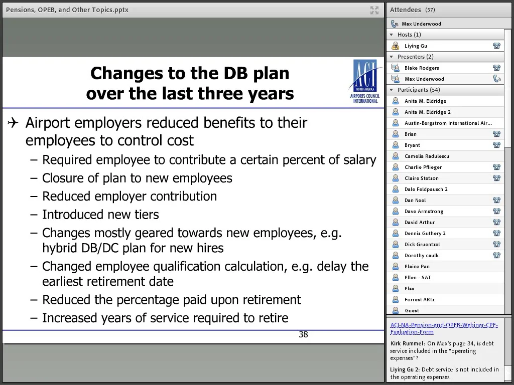 PENSION & OPEB WEBINAR on Vimeo