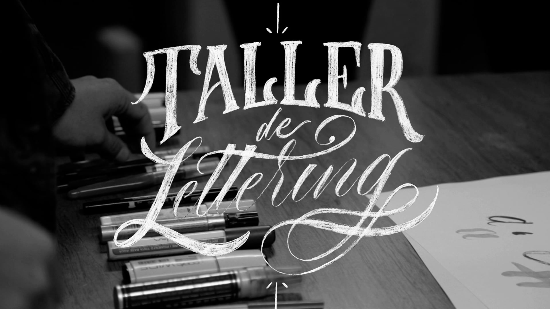 Taller de Lettering en Puebla con Lettres