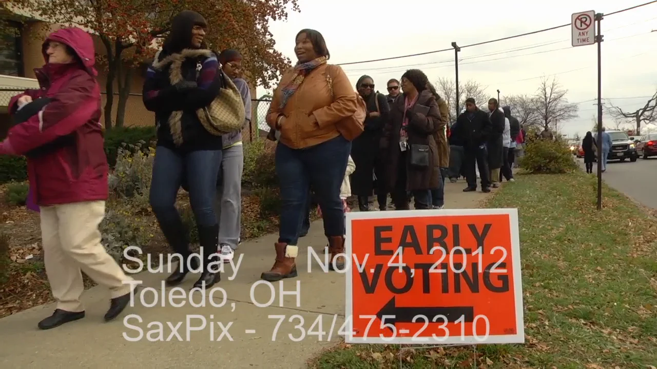 Early voting in Toledo, Ohio Nov. 2012 on Vimeo