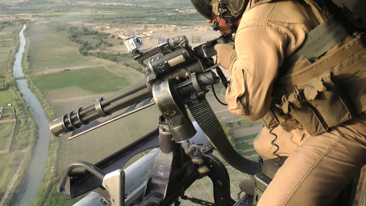 Afghan Ariel Close Support in Hellmand's "Green Zone".