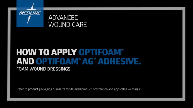 Medline Optifoam Adhesive Foam Wound Dressings [All Sizes